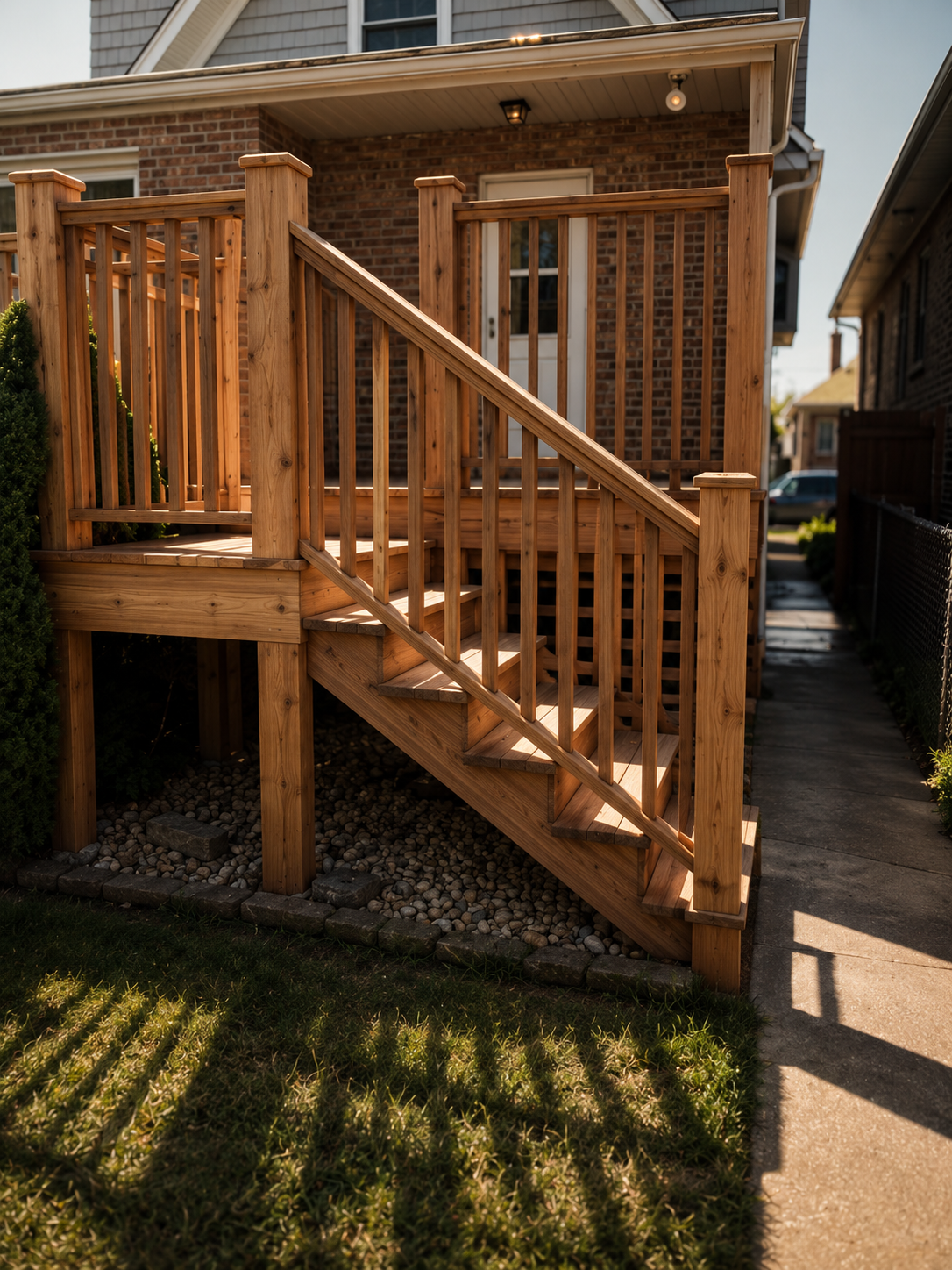 Custom Deck & Stairs